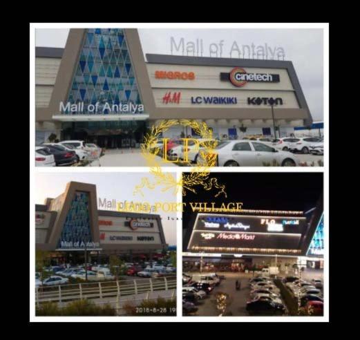 Close Airport,Mall Of Antalya Shopping Center,Tram Station Esterno foto